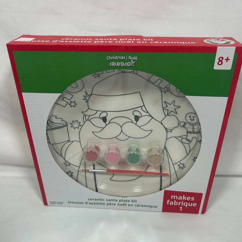 Creatology ceramic santa